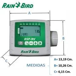 PROGRAMADOR RAIN BIRD ESP-9V - 1 ZONA DE RIEGO