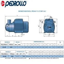 BOMBA PEDROLLO CK90