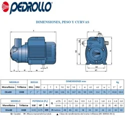 BOMBA PEDROLLO CK80