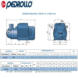 BOMBA PEDROLLO CK50