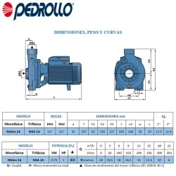 BOMBA PEDROLLO NGA 1A